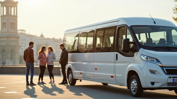 Réservez un minibus 9 places à Lyon pour vos trajets en groupe