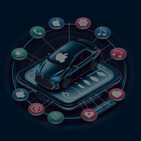 Quels sont les avantages de l'intégration d'Apple CarPlay dans les systèmes de divertissement de la Toyota Corolla?