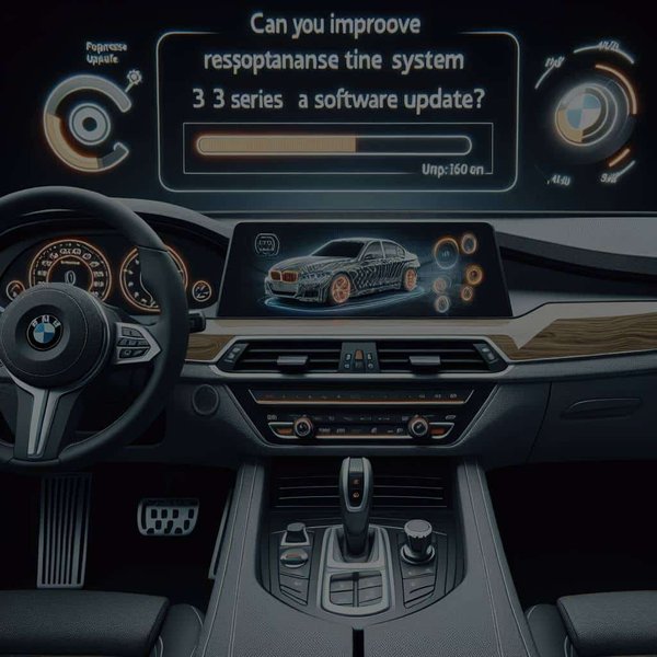 Peut-on améliorer la réactivité du système infotainment dans une BMW série 3 par une mise à jour logicielle?